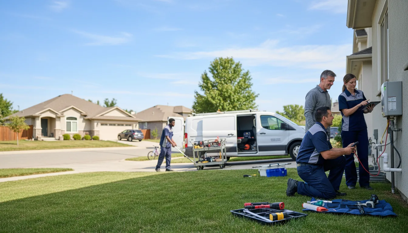 Tankless water heater service in New Richmond, OH